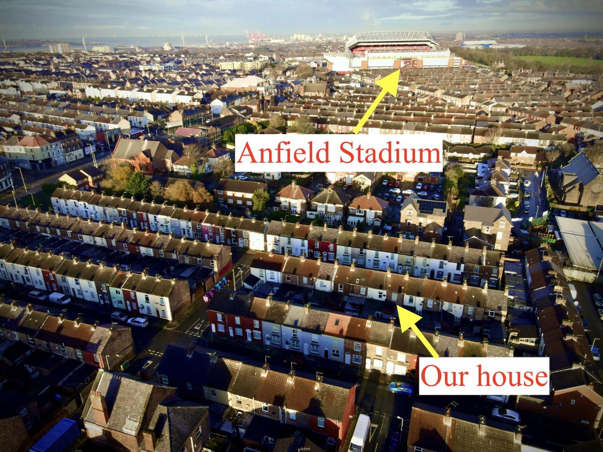 Cosy Anfield Guesthouse - Free Parking Liverpool Extérieur photo